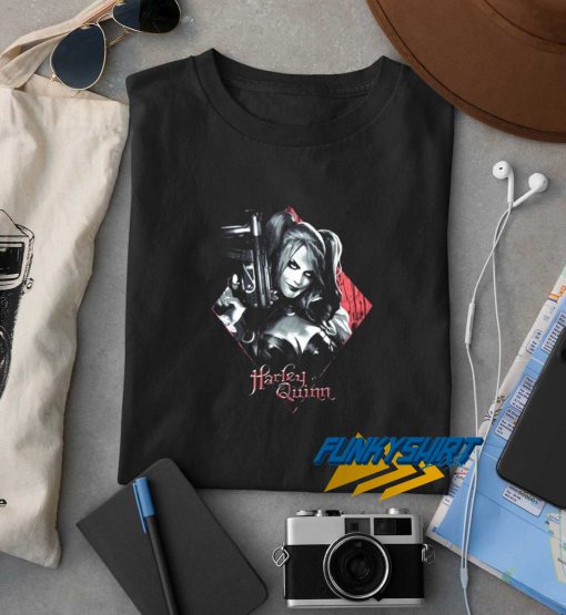Harley Quinn Diamond And Pistol t shirt