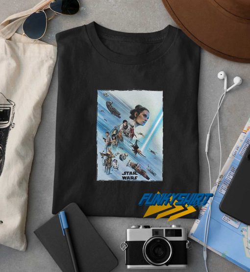 Star Wars Skywalker Rey Poster t shirt