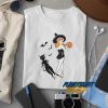 Halloween Vintage Redhead Pin Up Witch t shirt
