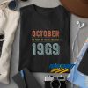 October 1969 Vintage t shirt