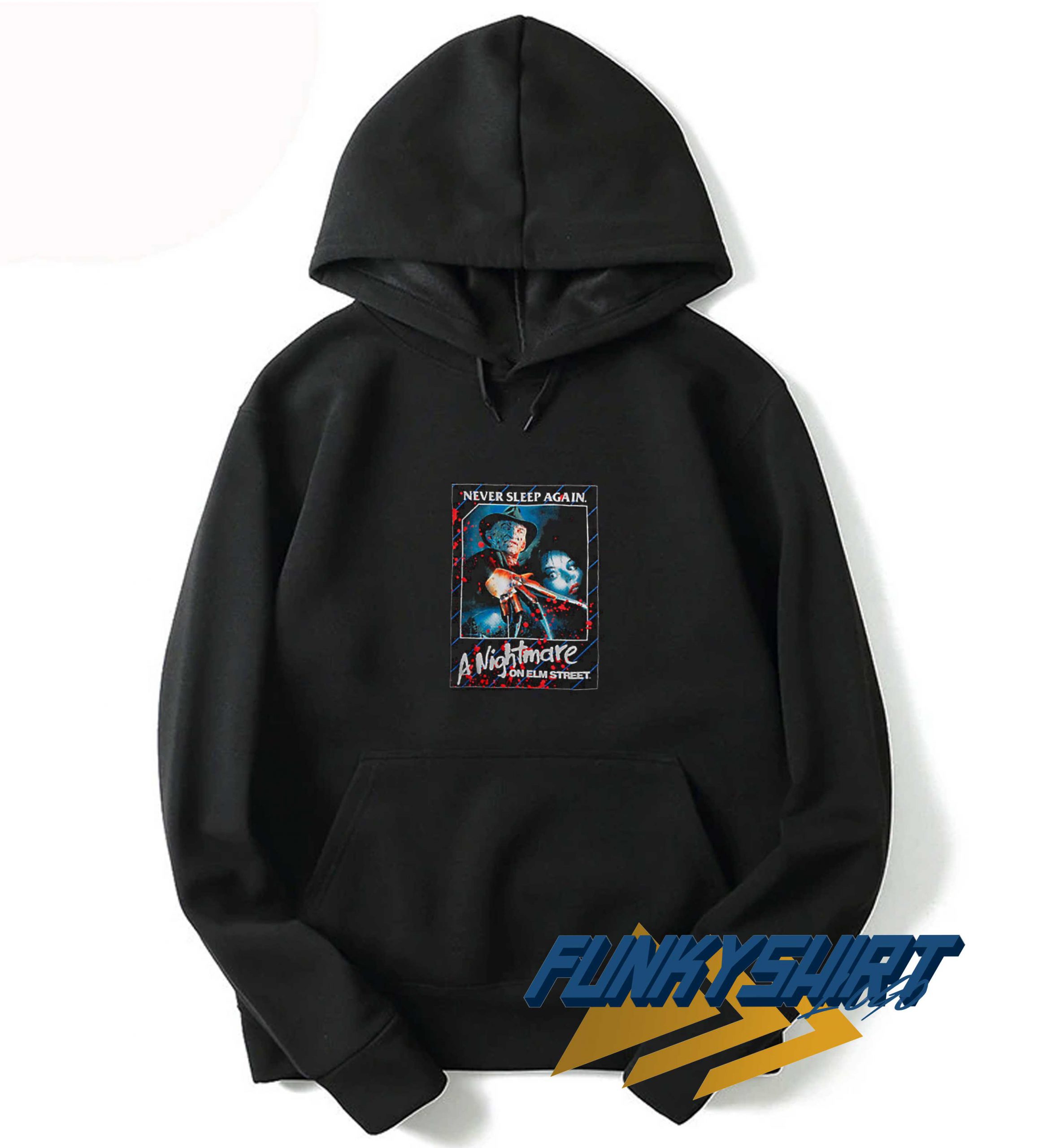 A Nightmare On Elm Street Vhs Cover Hoodie - funkytshirt