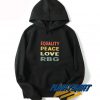 Equality Peace Love RBG Vintage Hoodie