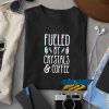 Fueled By Crystals And Coffee t shirt