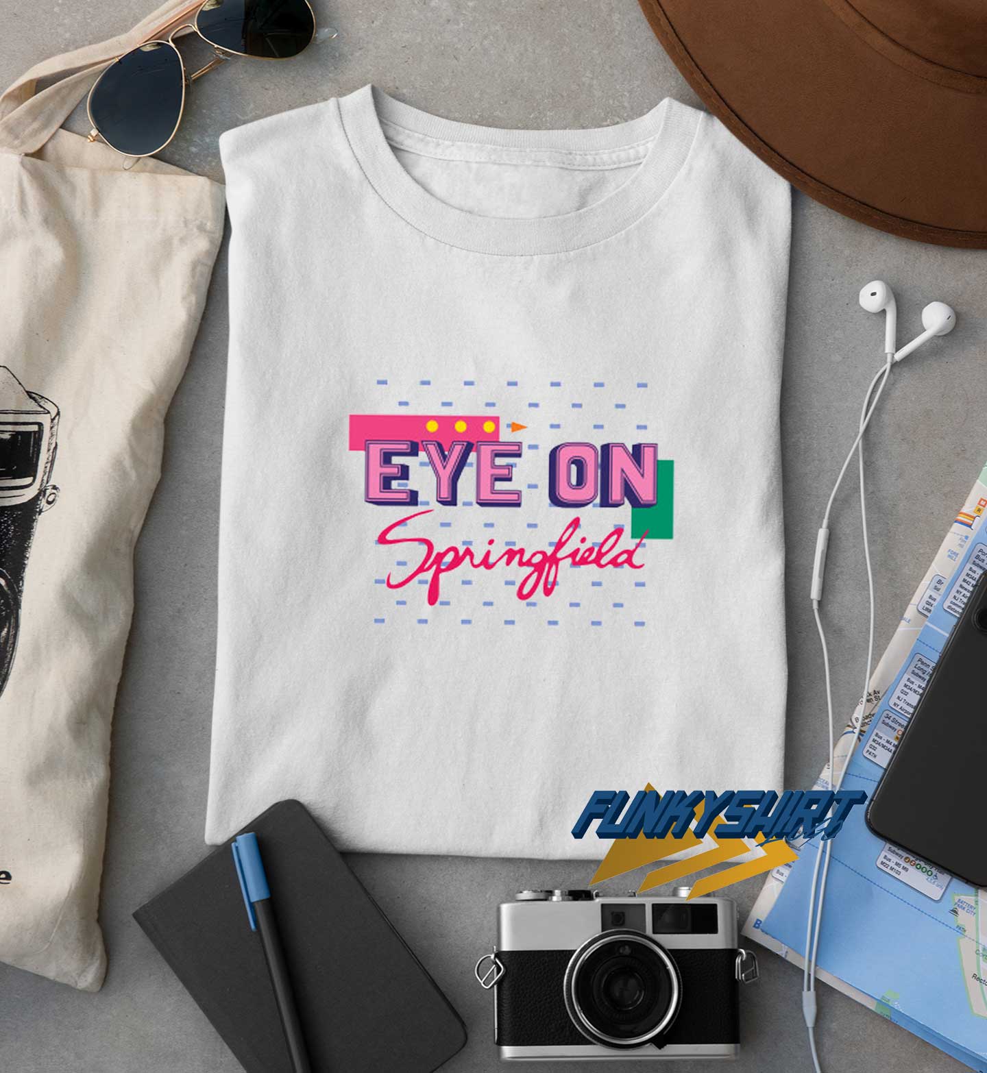Eye On Springfield t shirt 1 Eye On Springfield t shirt