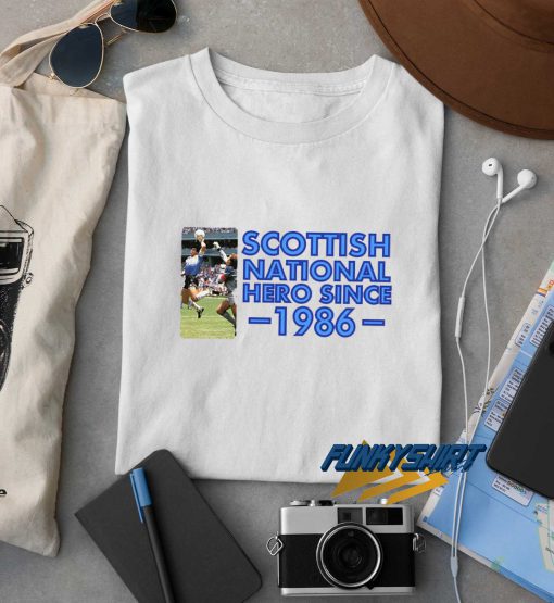 Scottish National Maradona t shirt