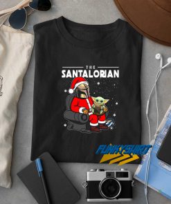 The Santalorian Hug Baby Yoda t shirt