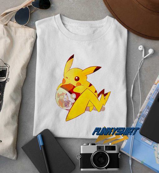 Ball Pikachu Pokemon t shirt