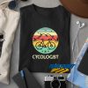 Cycologist Bicycle Retro Vintage t shirt