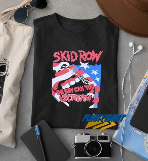 Skid Row Scream t shirt