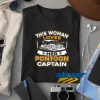 This Woman Loves Her Pontoon Captain t shirt