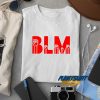 BLM Black Lives Matter Red t shirt