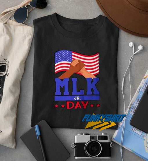 MLK Jr Day Usa Flag t shirt