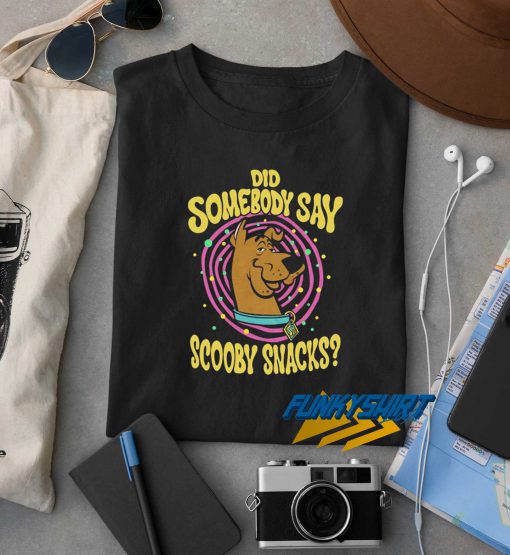 Say Scooby Snacks t shirt