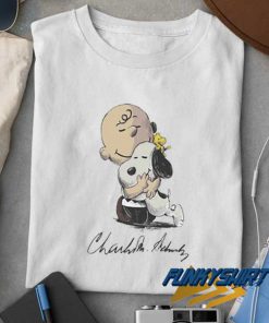 Charlie Hug Snoopy Meme t shirt