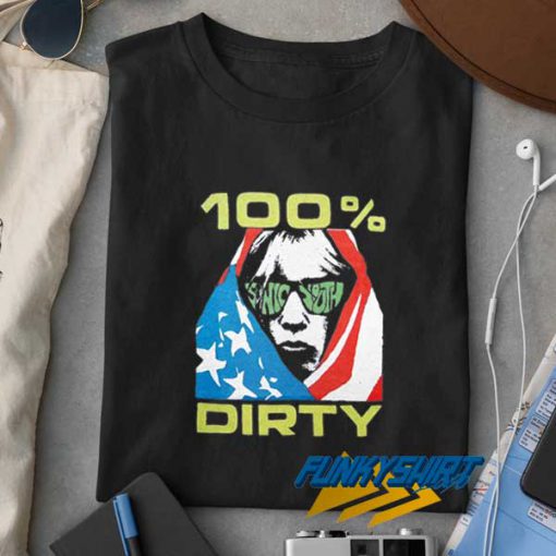 Crazy Sonic Youth 100 Dirty t shirt