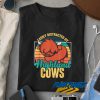 Highland Cows Retro t shirt