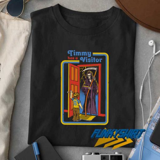 Timmy Has a Visitor Grim Reaper t shirt