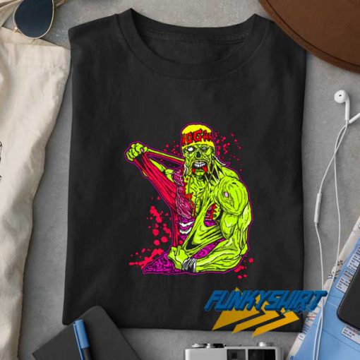Zombie Hulk Hogan Parody t shirt