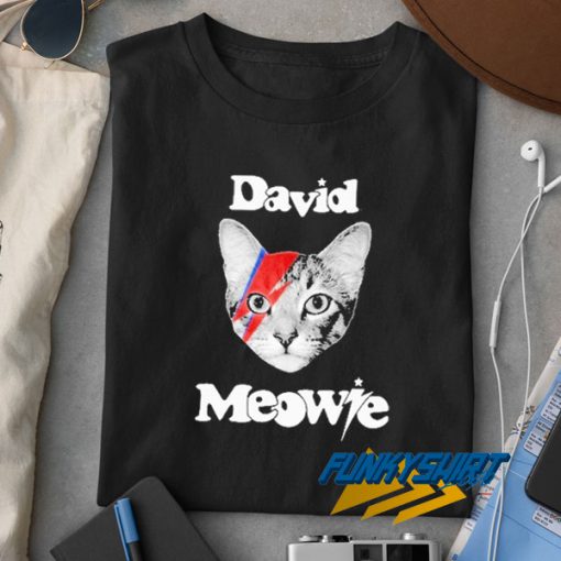 David Meowie Meme t shirt