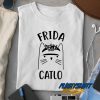 Frida Catlo Cartoon t shirt