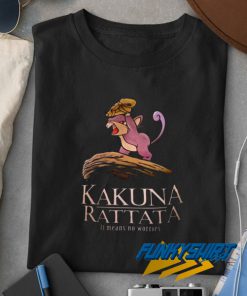 Kakuna Rattata Lion King t shirt
