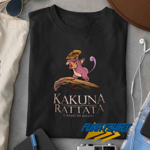 Kakuna Rattata Lion King t shirt