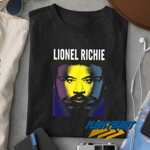 Lionel Richie Tri Portrait t shirt