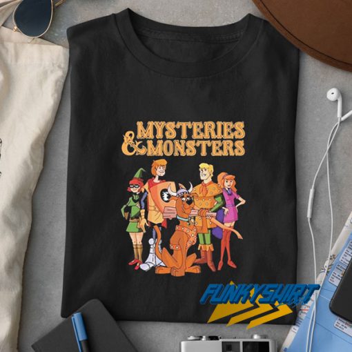 Mysteries and Monsters Scooby Doo t shirt