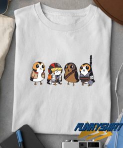 Porgs Characters Star Wars t shirt