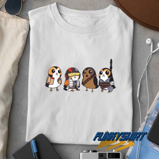 Porgs Characters Star Wars t shirt