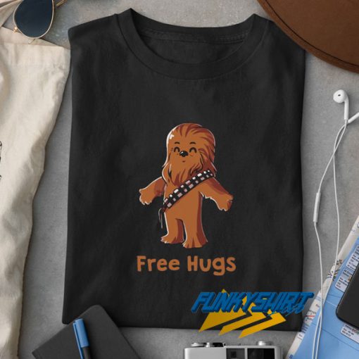 Wookiee Chewbacca Free Hugs t shirt