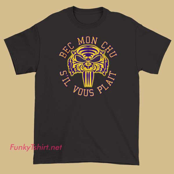 Brightly colored Bec Mon Chu T-shirt featuring bold, playful typography and vibrant graphics that showcase fun and creativity.