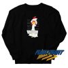 Chicken My Owner Mugshot Sweatshirt