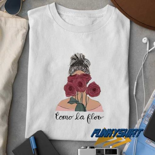 Como La Flor Selena Cartoon t shirt
