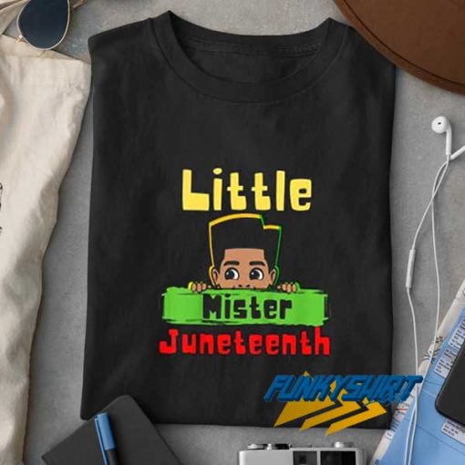 Little Mister Juneteenth Graphic t shirt