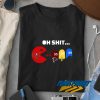 Pacman Oh Shit t shirt