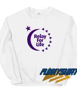 Relay For Life Lettering Sweatshirt