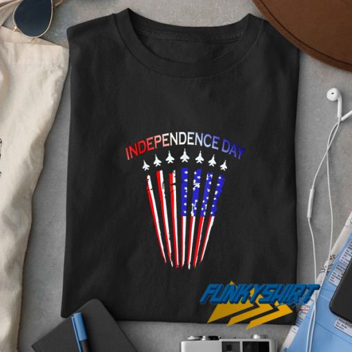 Retro Fighter Independence Day t shirt