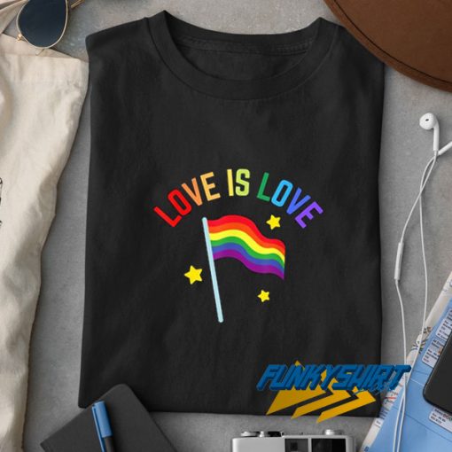 Vtg Love Rainbow Flag t shirt