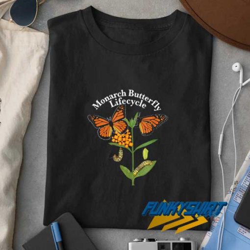 Monarch Butterfly Lifecycle t shirt