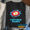 Popcorn Power Comic t shirt