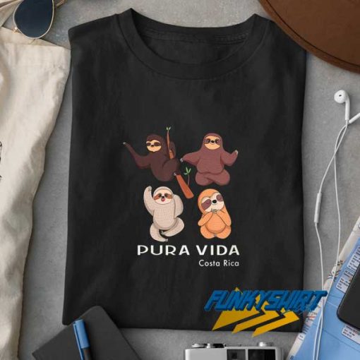 Pura Vida Sloths t shirt