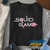 Squid Game Logo Lettering t shirt