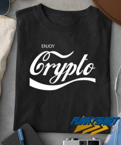 Retro Enjoy Crypto Meme t shirt