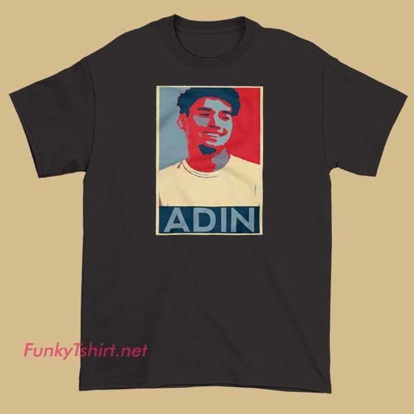 A follow-god themed T-shirt inspired by Adin Ross merch, featuring urban streetwear aesthetics.