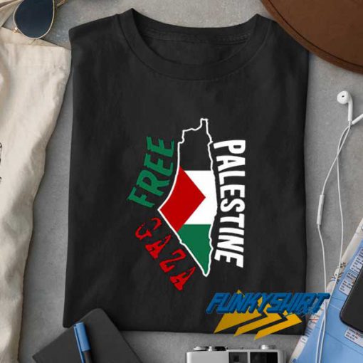 Free Gaza Palestine Poster t shirt
