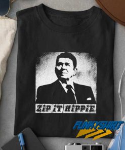 Zip It Hippie t shirt