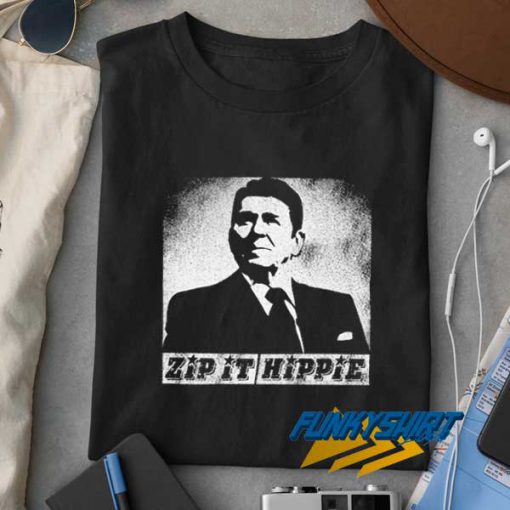 Zip It Hippie t shirt